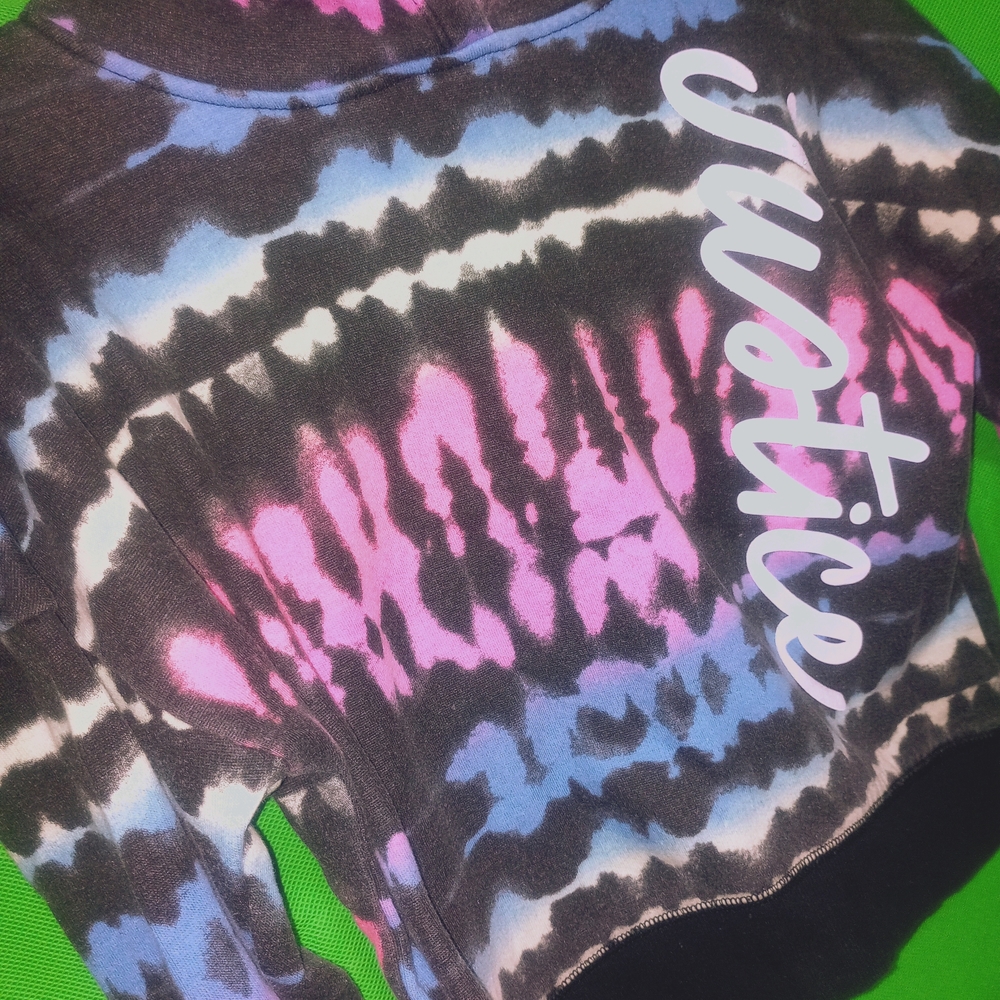 Justice Kids Tie-Dye Hoodie